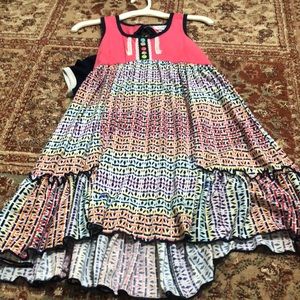 Pink girls summer dress